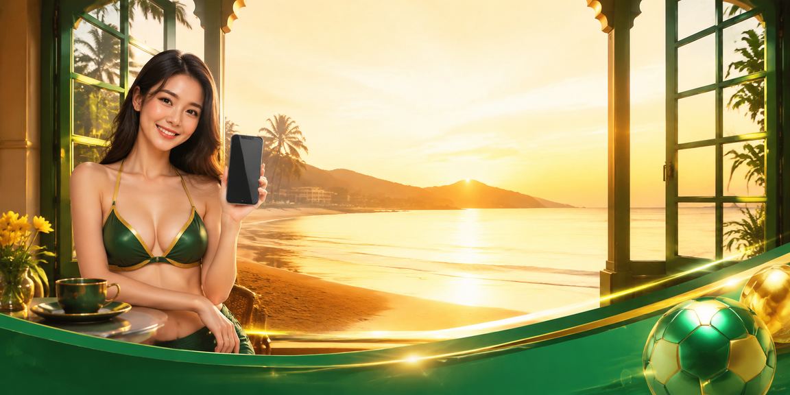 Người dùng tại Phú Quốc xem ưu đãi casino trên điện thoại bên tách cà phê buổi sáng